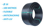 TUBO PEBD 16 - 100 mts.